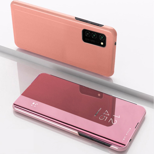 OEM Smart Clear View Case for Samsung Galaxy A55 5G pink