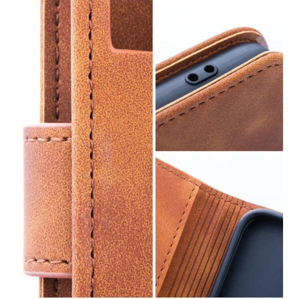 Θήκη βιβλίου TENDER για SAMSUNG A36 5G καφέ Θήκη βιβλίου TENDER για SAMSUNG A36 5G καφέ