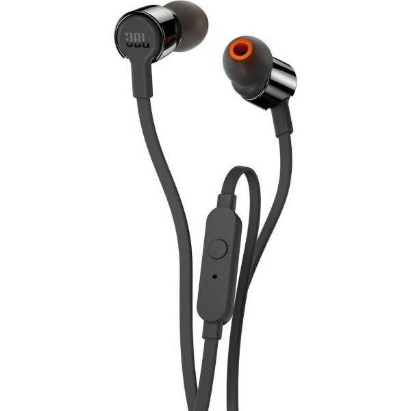 JBL T110E, InEar Universal Headphones 1-button Mic/Remote (Black) JBL T110E, InEar Universal Headphones 1-button Mic/Remote (Black)