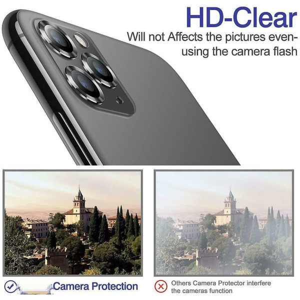 Προστασία Κάμερας Silver για iPhone 13 Pro / 13 Pro Max
