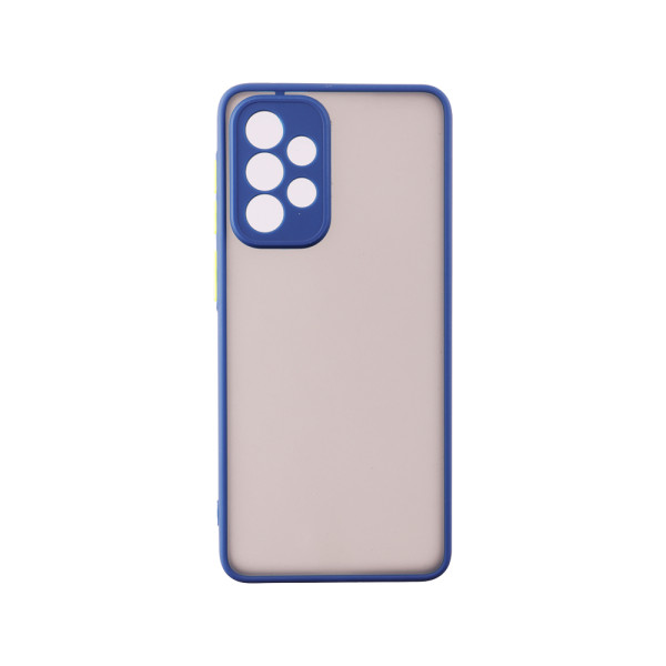 Vennus Color Button Bumper for Samsung Galaxy A33 5G Navy