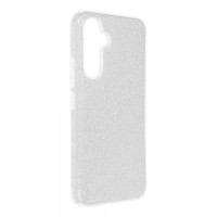 Glitter 3in1 case for Samsung Galaxy A16 4G / A16 5G Silver