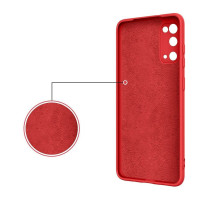 Θήκη Σιλικόνης Ring Case Samsung Galaxy A52 4G /A52 5G /A52s 5G Light Red