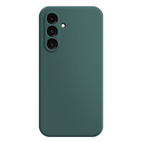 Θήκη Σιλικόνης Ματ Για Samsung Galaxy A54 5G Σκούρο Πράσινο