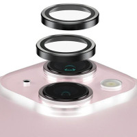 Προστασία Κάμερας Μαύρο για iPhone 15 / 15 Plus