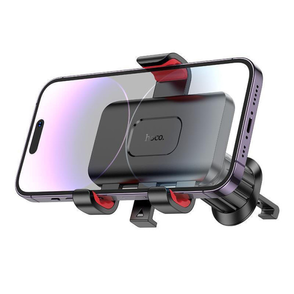 Βάση Κινητού Αυτοκινήτου Dragon Automatic Clamp Αεραγωγού HOCO H21 Μαύρο / Κόκκινο Βάση Κινητού Αυτοκινήτου Dragon Automatic Clamp Αεραγωγού HOCO H21 Μαύρο / Κόκκινο