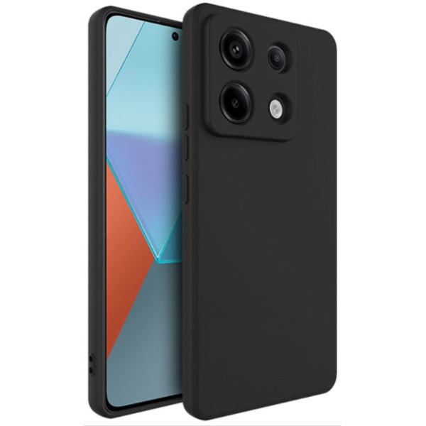 Θήκη Σιλικόνης Soft 2.0 mm για Xiaomi Redmi Note 13 Pro 4G / Poco M6 Pro 4G μαύρη
