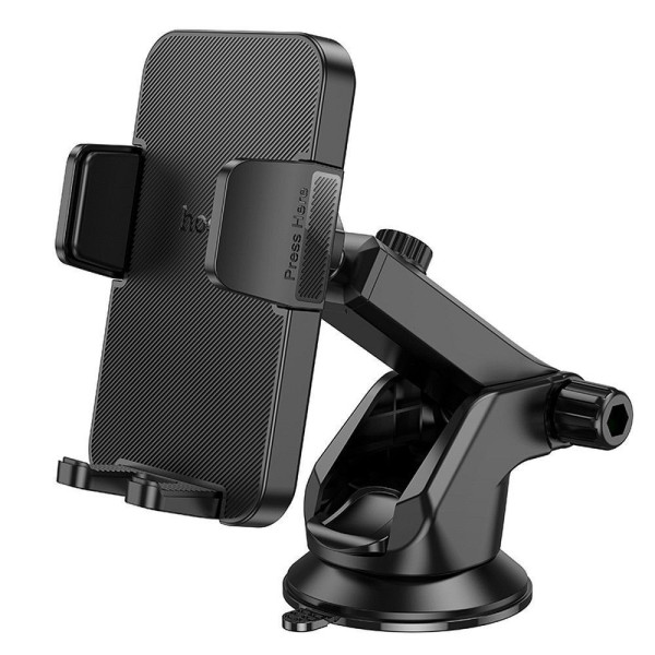 Βάση κινητού αυτοκινήτου Hoco για παρμπρίζ / ταμπλό H37 μαύρη Βάση κινητού αυτοκινήτου Hoco για παρμπρίζ / ταμπλό H37 μαύρη