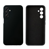 Θήκη Σιλικόνης Soft Με Επένδυση Για Samsung Galaxy A36 5G Black Θήκη Σιλικόνης Soft Με Επένδυση Για Samsung Galaxy A36 5G Black