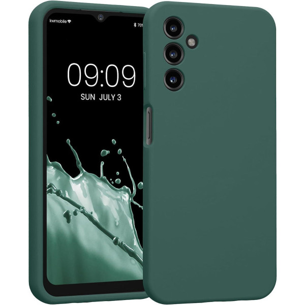 Θήκη Σιλικόνης Soft Matt TPU Για Samsung Galaxy A25 5G Green Forest