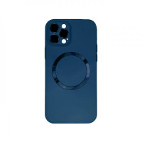 Back Cover Σιλικόνης Μπλε Με Προστασία Κάμερας (iPhone 14 Pro Max)