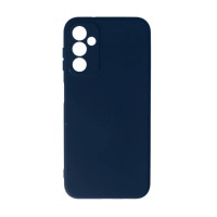 Θήκη Σιλικόνης Soft Με Επένδυση Για Samsung Galaxy A55 5G Blue Navy