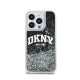 Θήκη DKNY Liquid Glitter Arch Logo Back Cover για iPhone 14 Pro, μαύρη DKHCP14LLBNAEK