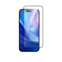 Full Face Tempered glass / Αντιχαρακτικό Γυαλί Πλήρους Οθόνης 5D - 9H Για Apple iPhone 16 Pro Max 5G Μαύρο