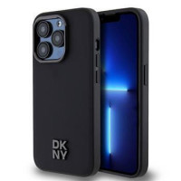 DKNY Δερμάτινη θήκη Stack Logo MagSafe με σκληρό περίβλημα για iPhone 15 Pro Max Μαύρη DKHMP15XPSMCSLK DKNY Δερμάτινη θήκη Stack Logo MagSafe με σκληρό περίβλημα για iPhone 15 Pro Max Μαύρη DKHMP15XPSMCSLK