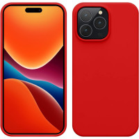 Θήκη Σιλικόνης Soft 2.0 mm Για Apple iPhone 16 Pro Max 5G 6,9" Κόκκινο