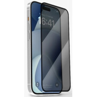 Full Face Tempered glass Privacy/ Αντιχαρακτικό Γυαλί Πλήρους Οθόνης 5D - 9H Για Apple iPhone 16 Plus 5G Μαύρο