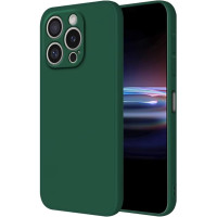 Θήκη Σιλικόνης Matt 1,2 mm Για Apple iPhone 16 Pro Max 5G 6,9" Σκούρο - Πράσινο