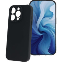 Θήκη Σιλικόνης Matt 1,2 mm Για Apple iPhone 16 Pro Max 5G 6,9" Μαύρο