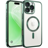 Θήκη Back Cover Electro Magsafe with Back Camera Lenses Για Apple iPhone 16 Pro Max 5G 6,9" Πράσινο