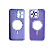 Θήκη Back Cover Electro Magsafe Ημιδιαφανή Για Apple iPhone 16 Pro Max 5G 6,9" Λιλά