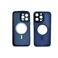 Θήκη Back Cover Electro Magsafe Ημιδιαφανή Για Apple iPhone 16 Pro Max 5G 6,9" Σκούρο - Μπλε