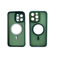 Θήκη Back Cover Electro Magsafe Ημιδιαφανή Για Apple iPhone 16 Pro Max 5G 6,9" Πράσινο
