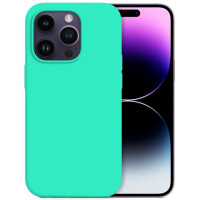 Θήκη Σιλικόνης Matt 1,2 mm Για Apple iPhone 16 Pro Max 5G 6,9" Τιρκουάζ