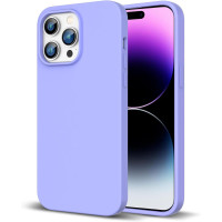 Θήκη Σιλικόνης Matt 1,2 mm Για Apple iPhone 16 Pro Max 5G 6,9" Λιλά