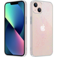 Maxximus Back Cover Σιλικόνης MX HOLO HEART IPHONE 12 PRO MAX CLEAR