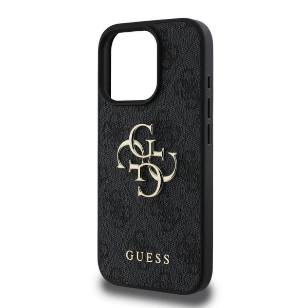 Guess Θήκη hardcase GUHCP16X4GMGGR Για Apple iPhone 16 Pro Max 5G 6,9" 4G Big Logo Μαύρο