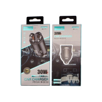 Kouvolsen KOS-5017 Car Charger 30W 1xUSB 1xType-C Γκρι