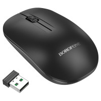 Borofone BG14 Planet Ασύρματο Ποντίκι Μαύρο
