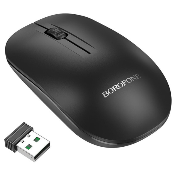 Borofone BG14 Planet Ασύρματο Ποντίκι Μαύρο Borofone BG14 Planet Ασύρματο Ποντίκι Μαύρο