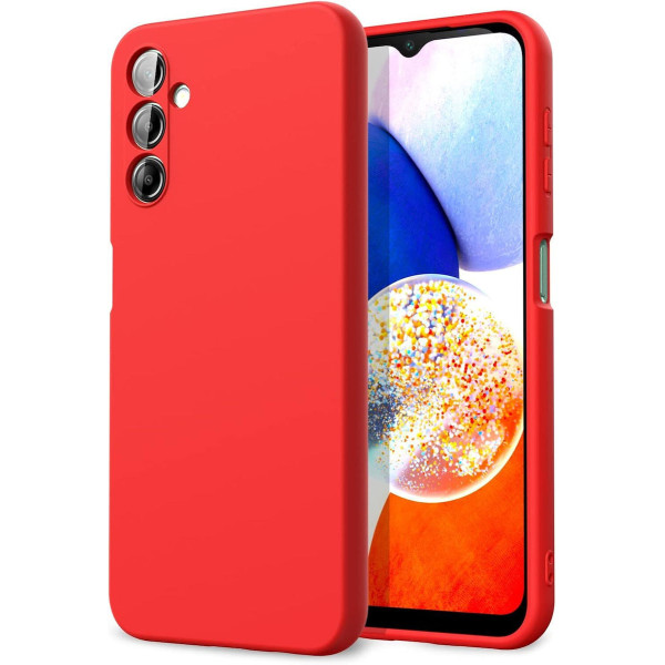 Θήκη Σιλικόνης Matt 1,5 mm Για Samsung Galaxy A16 5G Κόκκινο Θήκη Σιλικόνης Matt 1,5 mm Για Samsung Galaxy A16 5G Κόκκινο