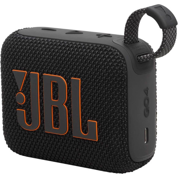 JBL GO4, Portable Bluetooth Speaker, Water/Dust proof IP67, (Black) JBL GO4, Portable Bluetooth Speaker, Water/Dust proof IP67, (Black)