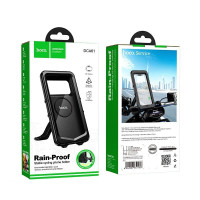 Hoco DCA61 Αδιάβροχη Βάση Κινητού Μηχανής με Ρυθμιζόμενο Βραχίονα για τον Καθρέπτη