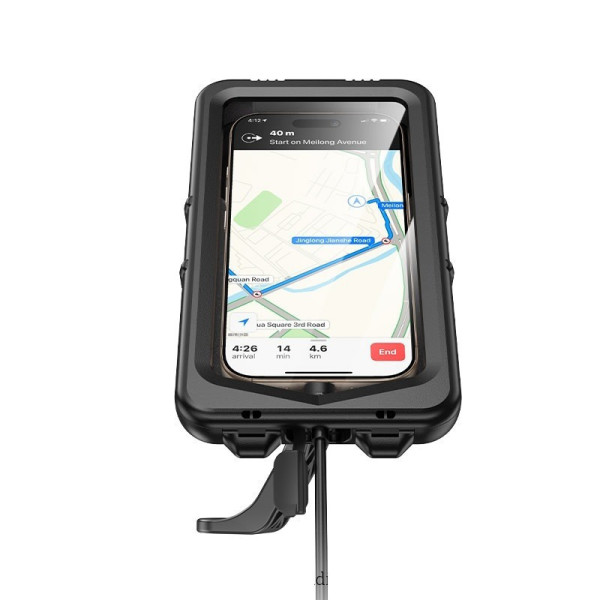 Hoco DCA61 Αδιάβροχη Βάση Κινητού Μηχανής με Ρυθμιζόμενο Βραχίονα για τον Καθρέπτη Hoco DCA61 Αδιάβροχη Βάση Κινητού Μηχανής με Ρυθμιζόμενο Βραχίονα για τον Καθρέπτη