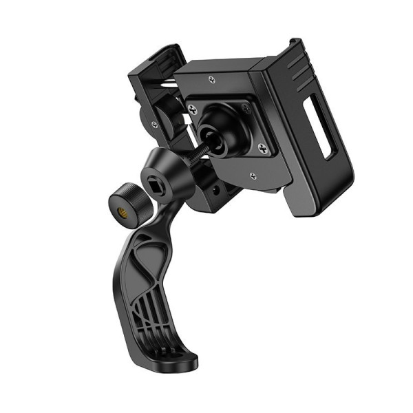 Hoco DCA60 Βάση Κινητού Μηχανής με Ρυθμιζόμενο Βραχίονα για τον Καθρέπτη