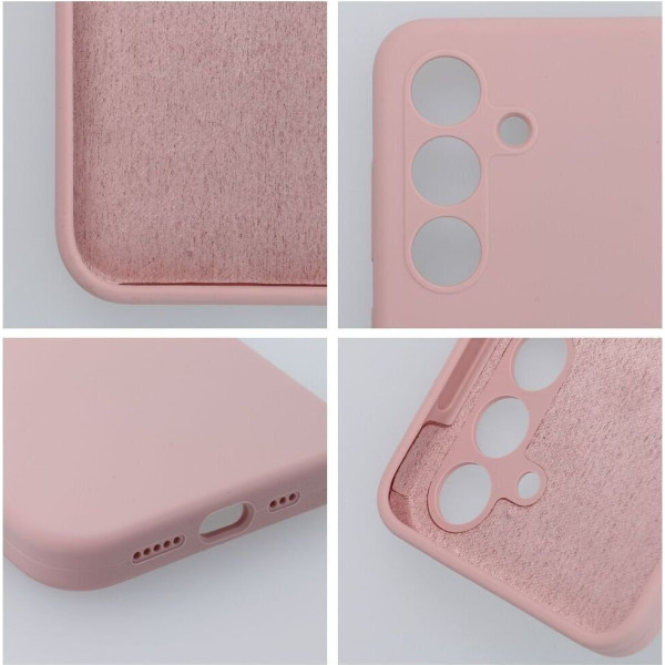 Θήκη Σιλικόνης 2mm για Samsung A17 Ροζ Θήκη Σιλικόνης 2mm για Samsung A17 Ροζ