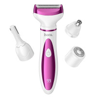 Trimmer and shaver 4in1 Hoco HP80 white and pink - Hoco