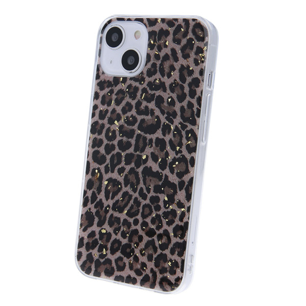Θήκη Σιλικόνης Overlay Gold Glam για iPhone 11 leopard print 1