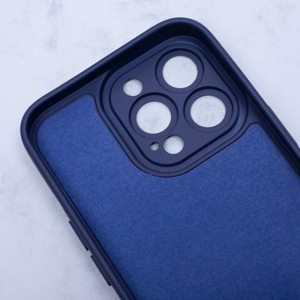 Θήκη Σιλικόνης Silicon Mag για iPhone 15 Pro Max 6,7" Navy blue