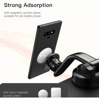 Μαγνητική βάση αυτοκινήτου Forcell F-Grip MagLuxe για Παρμπρίζ/Ταμπλό/Αεραγωγό, Μαύρη Μαγνητική βάση αυτοκινήτου Forcell F-Grip MagLuxe για Παρμπρίζ/Ταμπλό/Αεραγωγό, Μαύρη