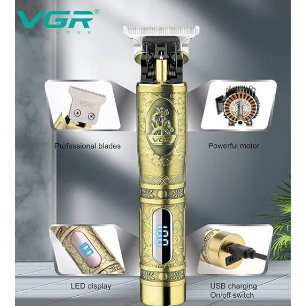 VGR Κουρευτική μηχανή  V-091  Gold