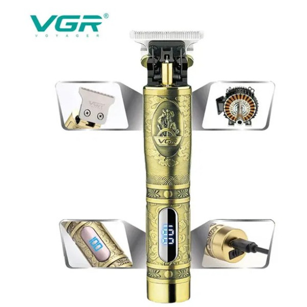 VGR Κουρευτική μηχανή  V-091  Gold