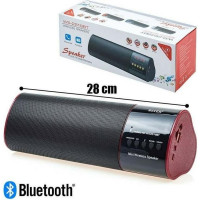 Ηχείο Bluetooth WSTER WS-2519BT 3W με Ραδιόφωνο και 5 Ώρες Λειτουργίας Κόκκινο