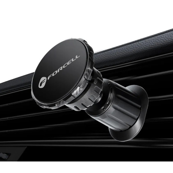 Μαγνητική βάση αυτοκινήτου Forcell F-Grip MagLuxe για Παρμπρίζ/Ταμπλό/Αεραγωγό, Μαύρη Μαγνητική βάση αυτοκινήτου Forcell F-Grip MagLuxe για Παρμπρίζ/Ταμπλό/Αεραγωγό, Μαύρη