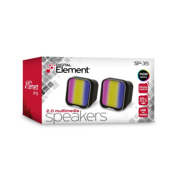 Ηχεία Η/Υ Element RGB SP-35