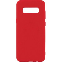 Θήκη Σιλικόνης Soft TPU Back Cover Για Samsung Galaxy S10 Κόκκινη